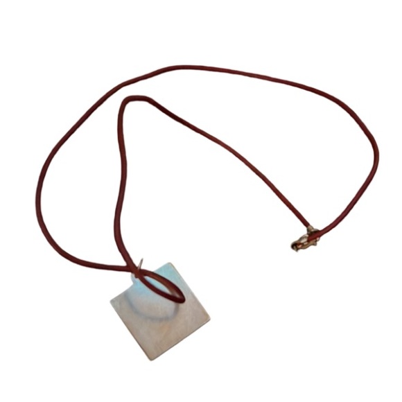 Vintage Holiday Sterling Silver Nativity Holy Night Jesus Birth Pendent Necklace - Picture 3 of 6